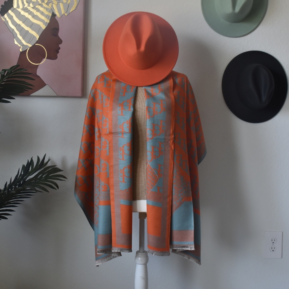 Reversible Stylish Warm Cashmere/Shawl - Picture 9 of 15